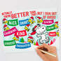Peanuts® Snoopy and Woodstock Funny Christmas Card for Grandpa, , large image number 6