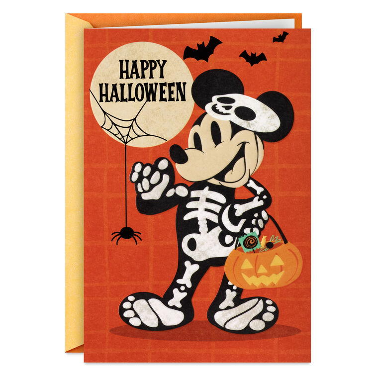 Disney Mickey Mouse Magic and Fun Halloween Card for Kids