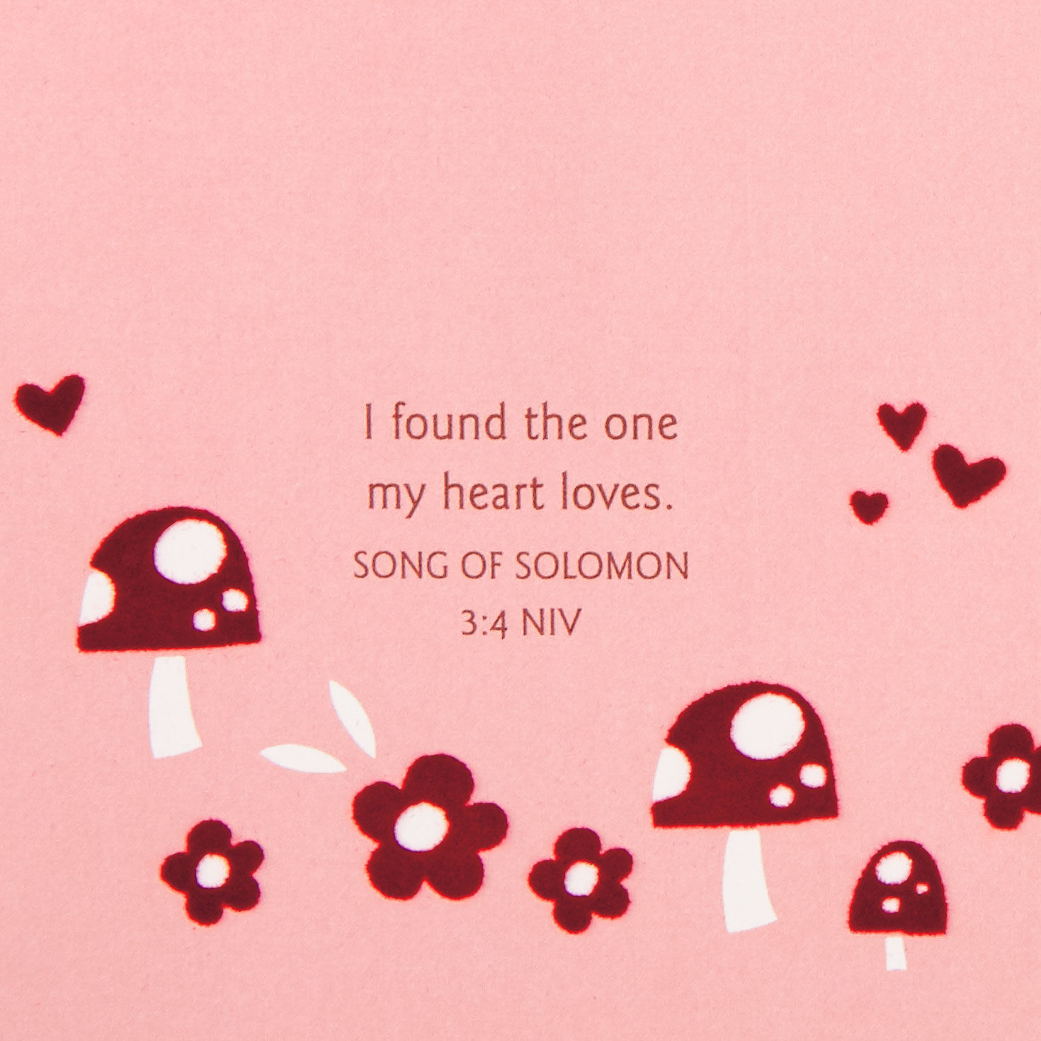 Squirrel Couple Religious Valentine's Card for Spouse Scripture image number 3