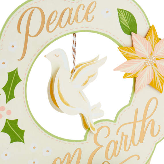 Peace on Earth and in Your Heart 3D Pop-Up Christmas Card, , large image number 5