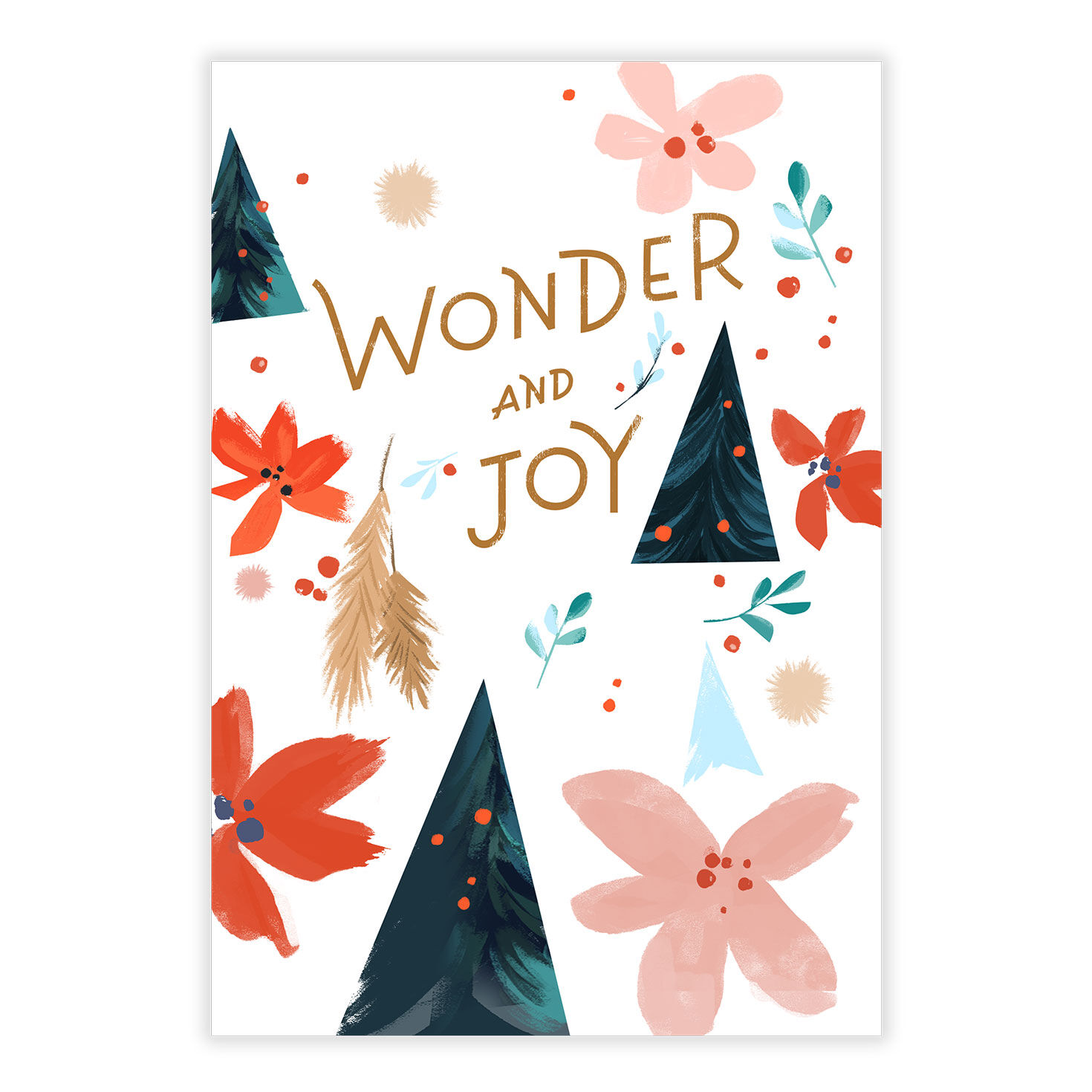 Wonder and Joy Christmas eCard, , large image number 2
