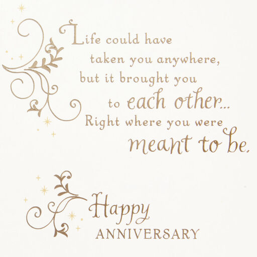 Disney Cinderella Happily Ever After Anniversary Card for Couple, 