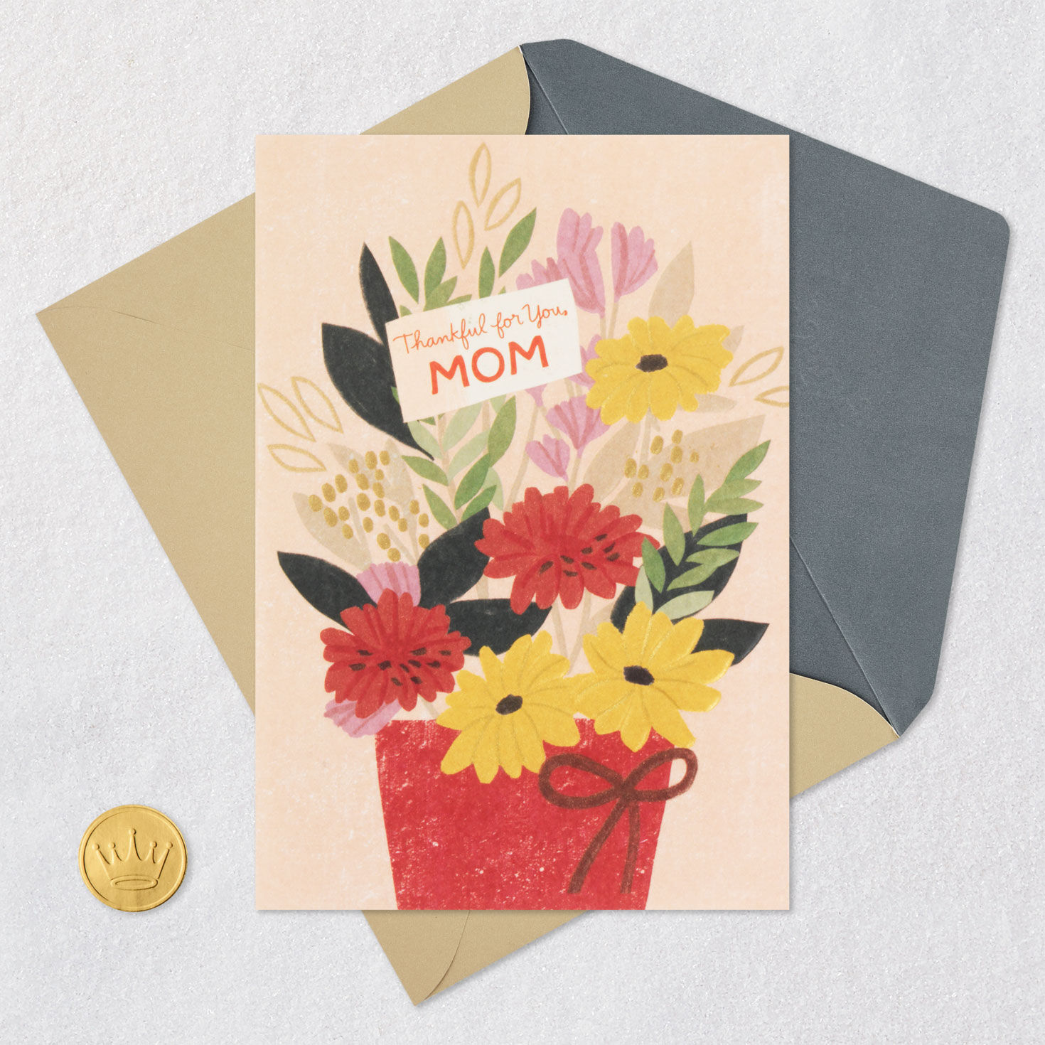 Our Family Is Blessed By You Religious Thanksgiving Card for Mom for only USD 2.99 | Hallmark
