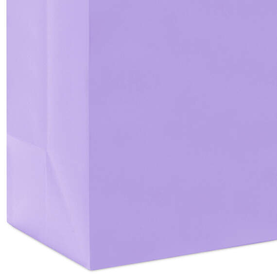 10.4" Lavender Large Square Gift Bag, Lavender, large image number 5
