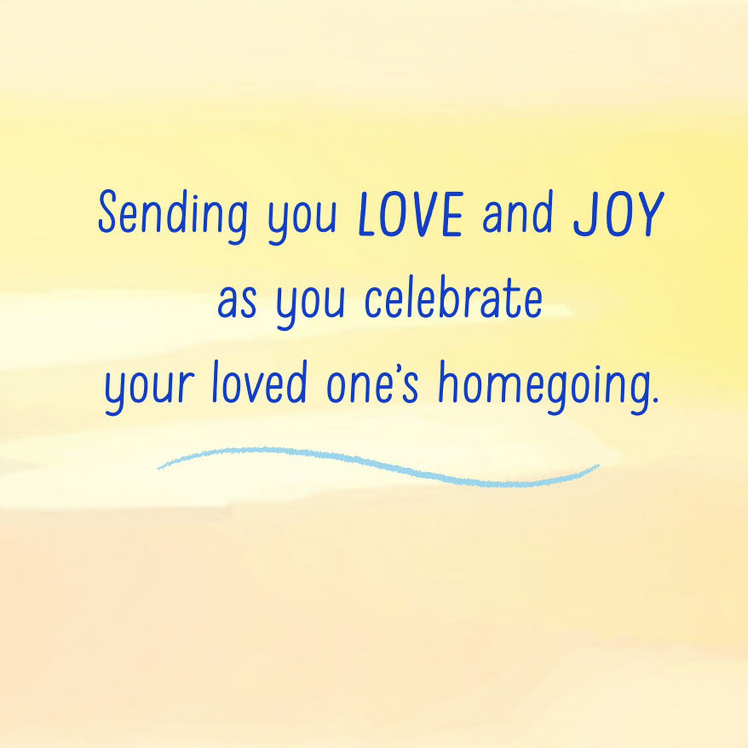 Celebrating Your Loved One's Homegoing Religious Sympathy Card for only USD 2.99 | Hallmark