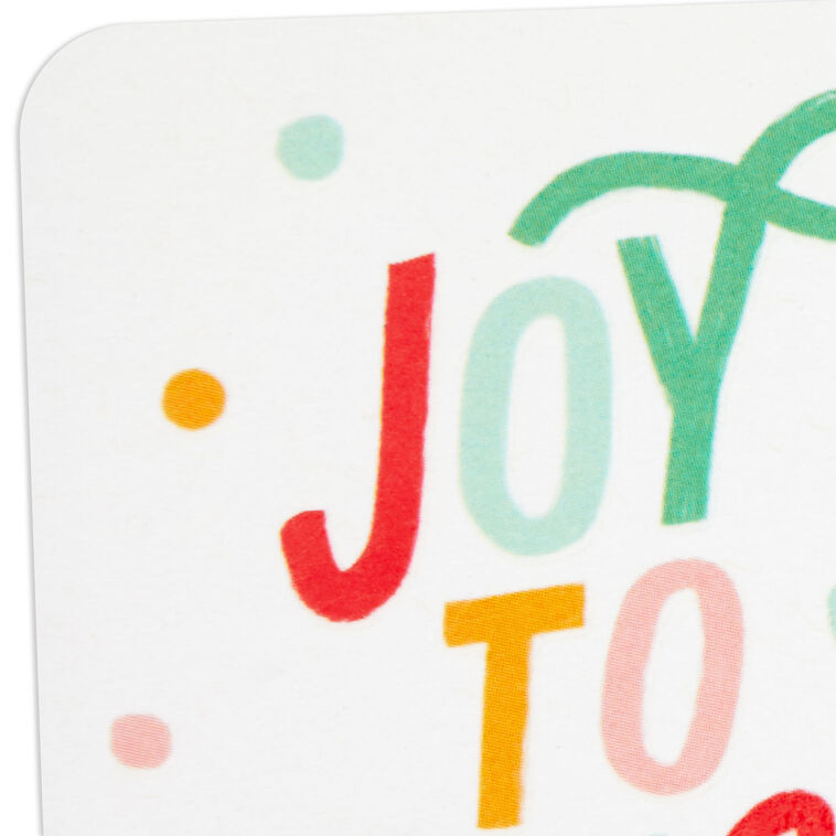 3.25" Joy to the World Christmas Card, , large image number 5