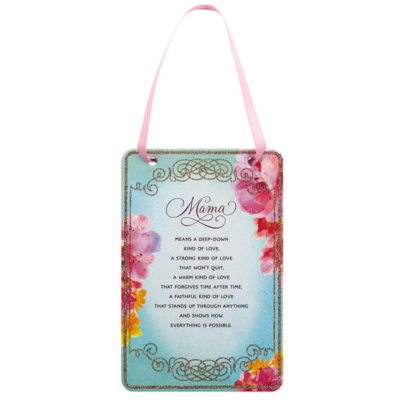 Your Love Is a Gift Mother's Day Card for Mama With Hangable Print, , large image number 2