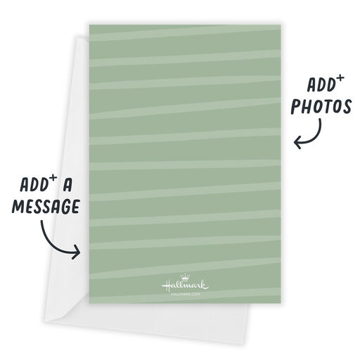 Joy to Your World Flat Holiday Photo Card, 
