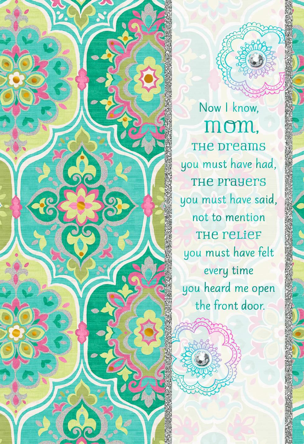 Your Dreams and Prayers Mother's Day Card