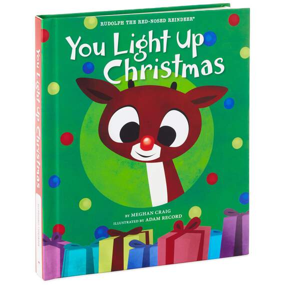 Rudolph the Red-Nosed Reindeer® You Light Up Christmas Recordable Storybook, , large image number 1