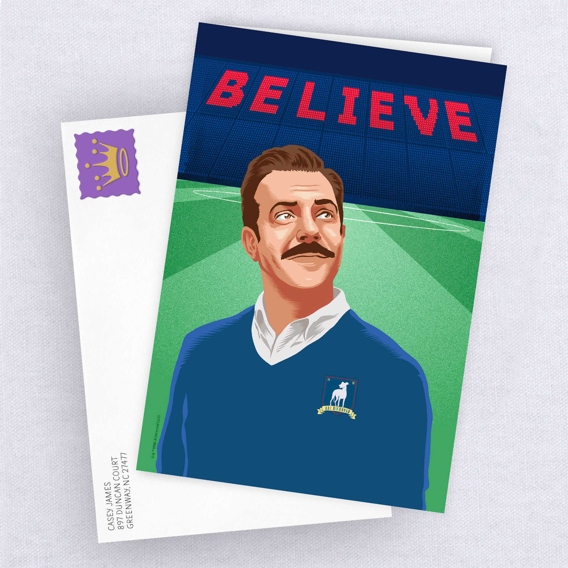 Personalized Ted Lasso™ Believe Card Greeting Cards Hallmark