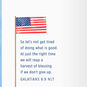 Patriotic Stars on Blue Religious Veterans Day Card scripture image number 3