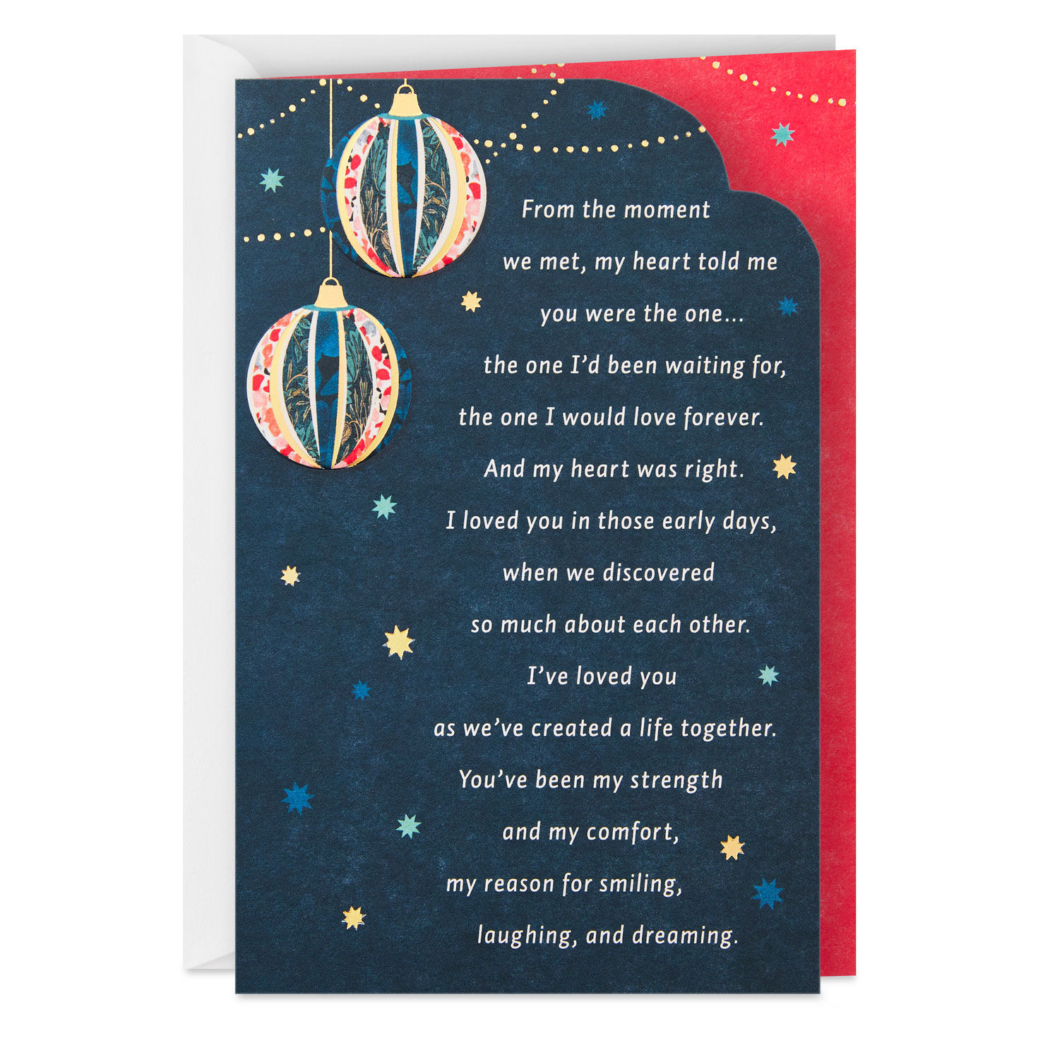 You'll Always Be the One I Love Romantic Christmas Card for only USD 4.99 | Hallmark