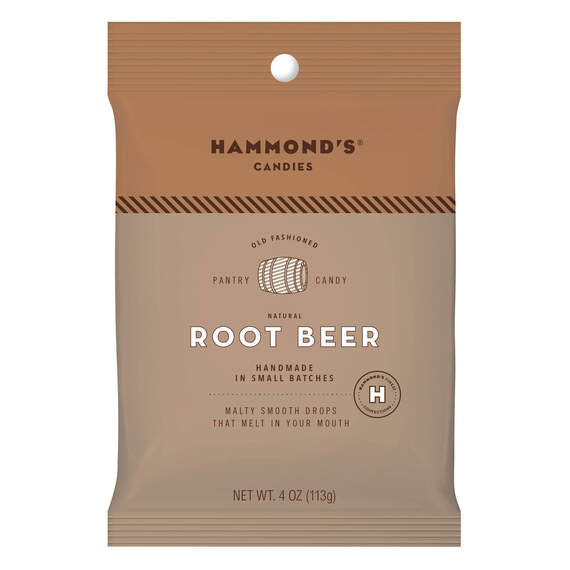 Hammond's Root Beer Drops Candy, 4 oz. Bag, , large image number 1