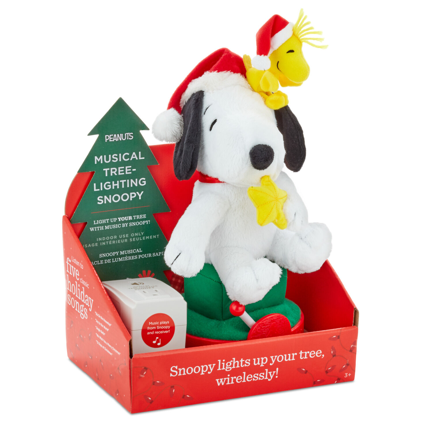 snoopy christmas stuffed animal