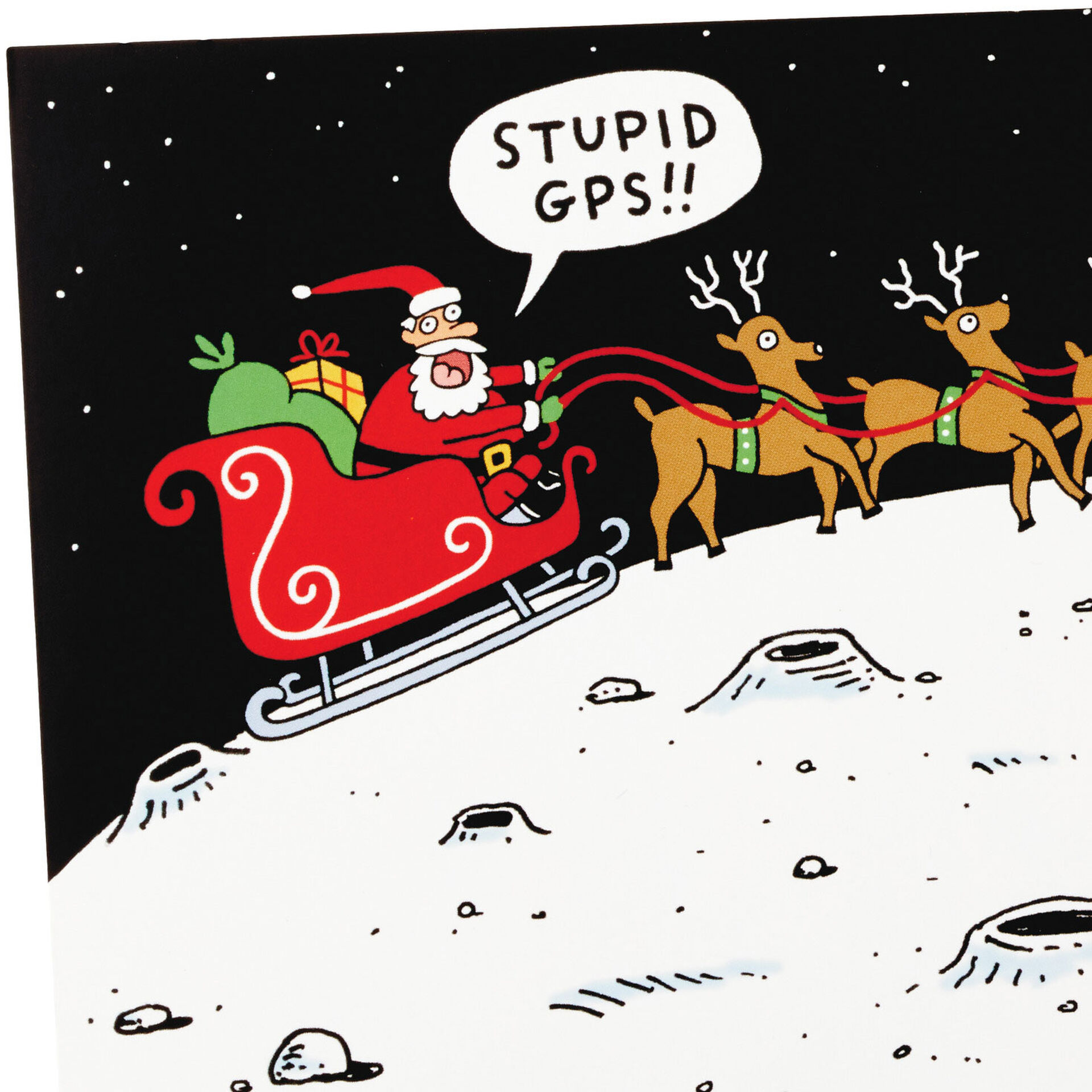 Modern Holidays Funny Assorted Boxed Christmas Cards, Pack of 24