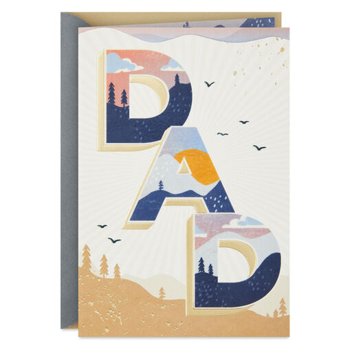 Grateful for You Father's Day Card for Dad, 