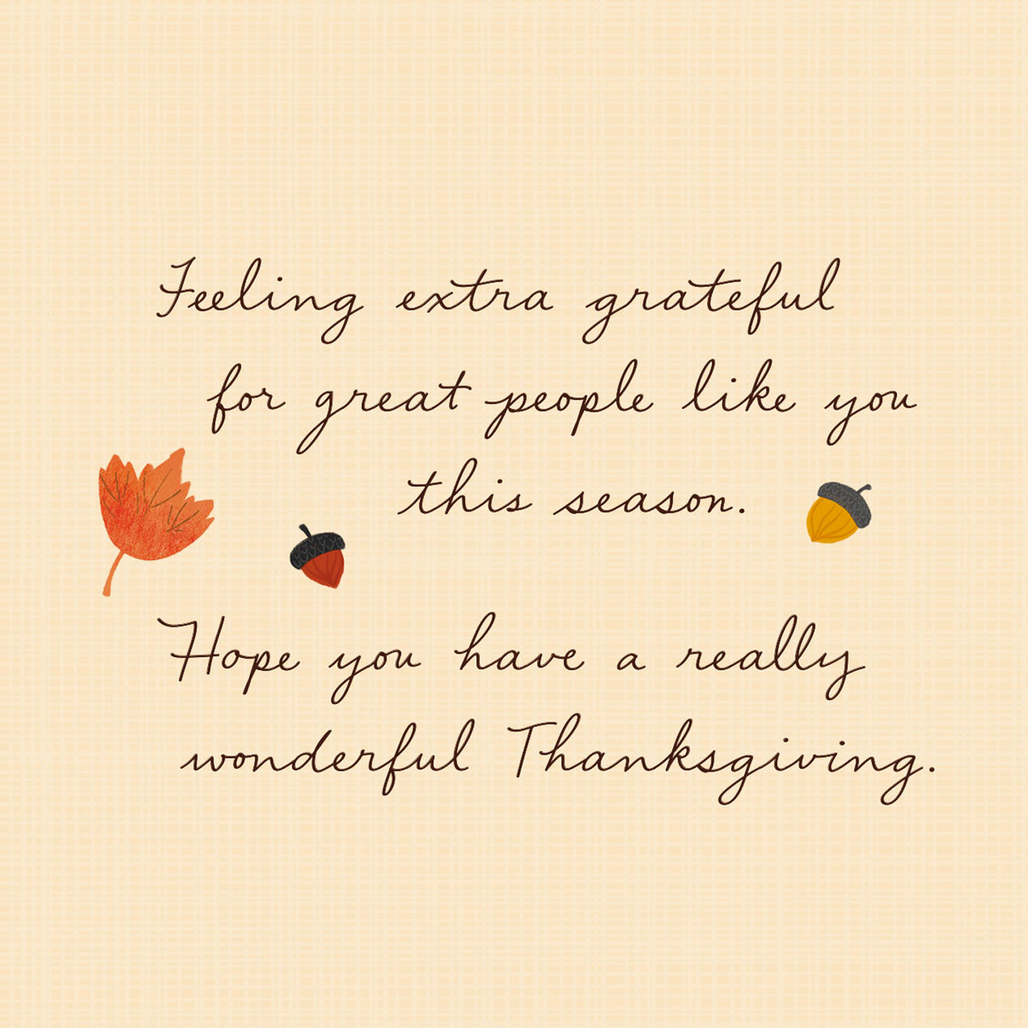 Vintage Fall Scene Thanksgiving Card Sentiment image number 2