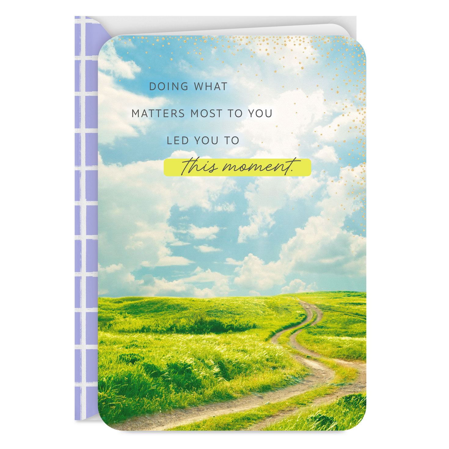 Can't Wait to See What's Next Good Luck Card