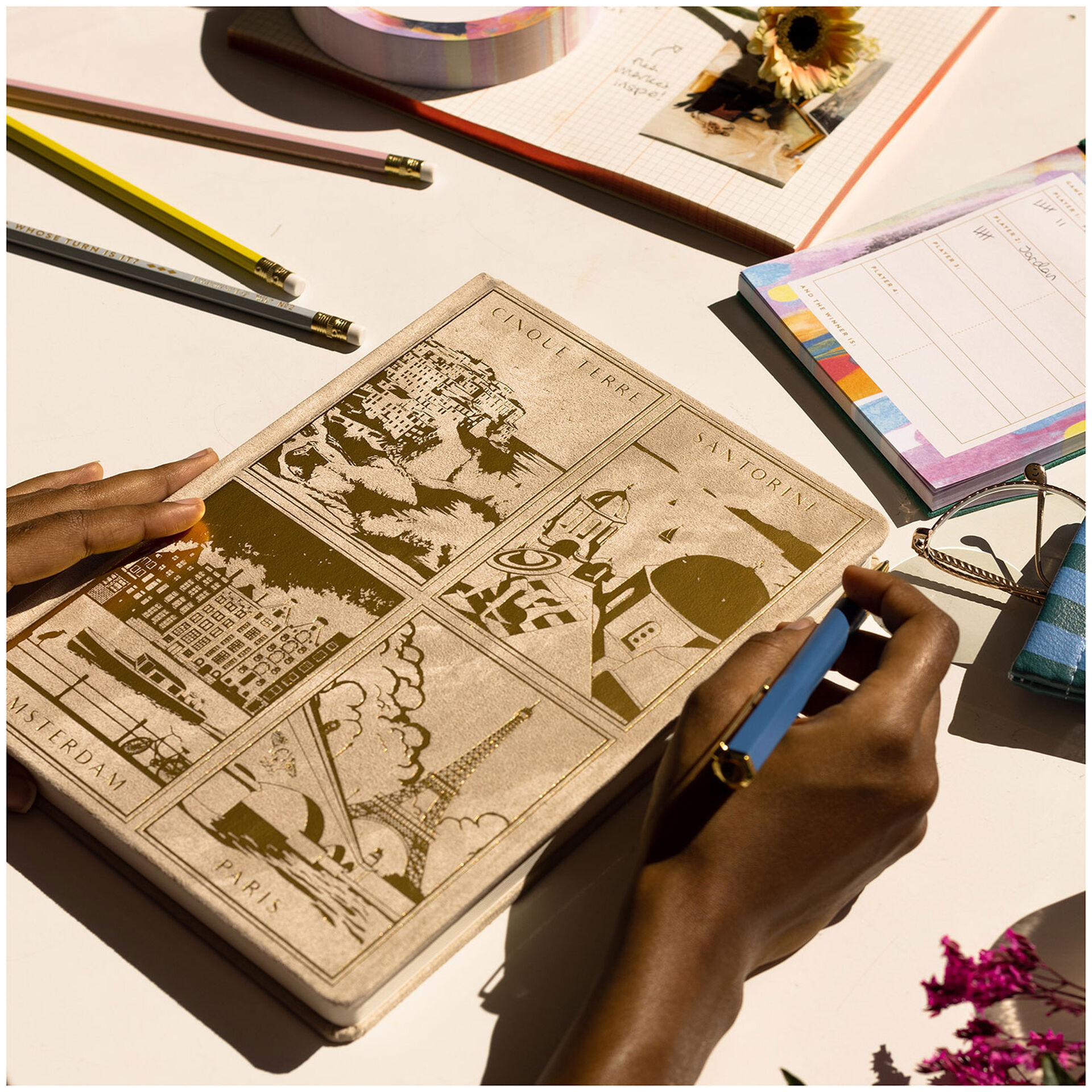 DesignWorks Ink Vintage PosterStyle Travel Journal Journals Hallmark