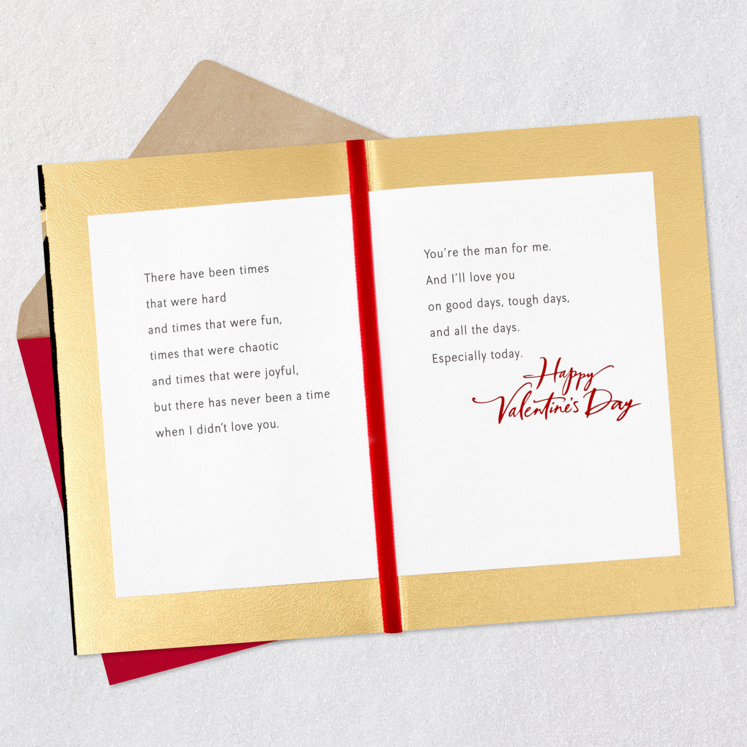 You're the Man for Me Valentine's Day Card for Husband for only USD 7.99 | Hallmark