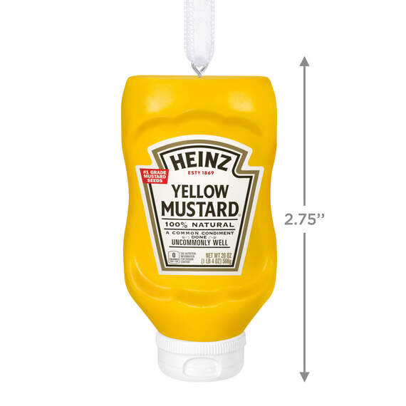 Heinz™ Yellow Mustard Ornament, , large image number 3