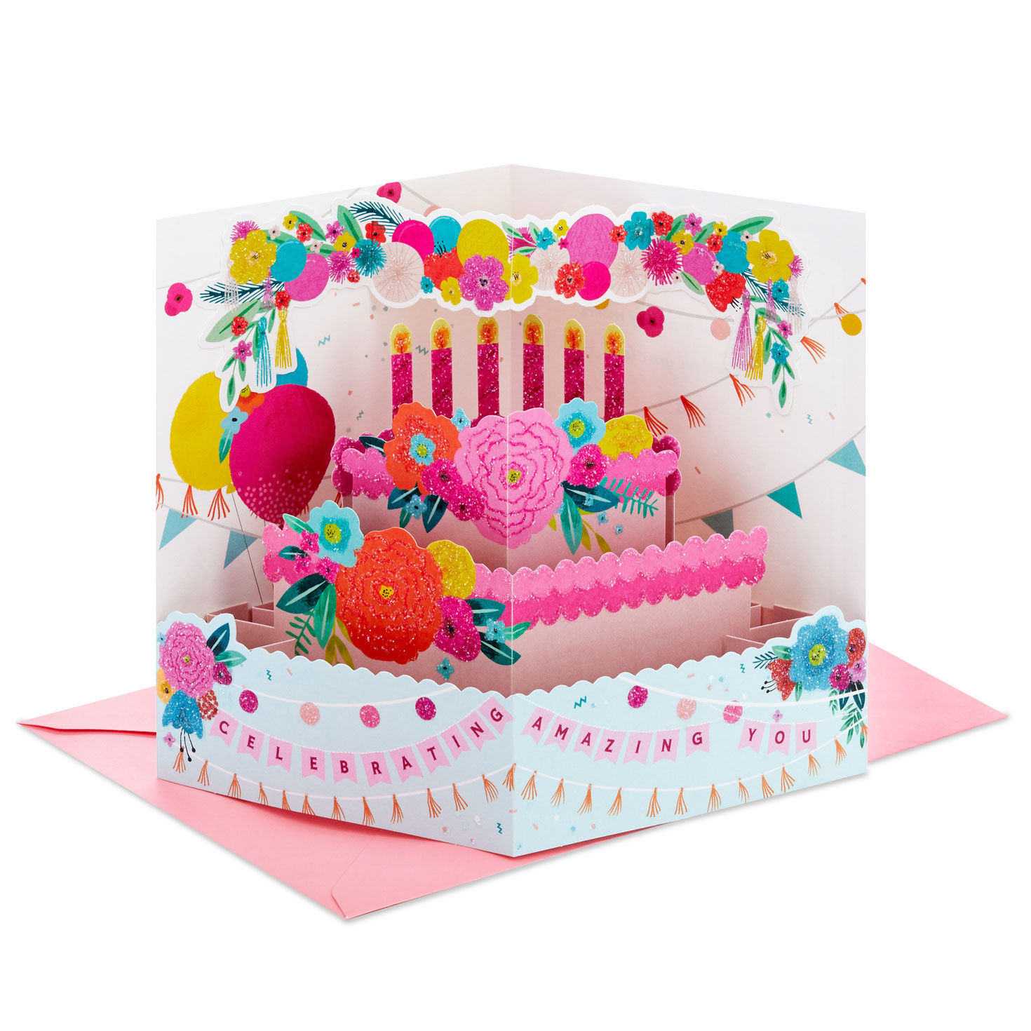 Celebrating Amazing You 3D Pop-Up Birthday Card for only USD 6.99 | Hallmark