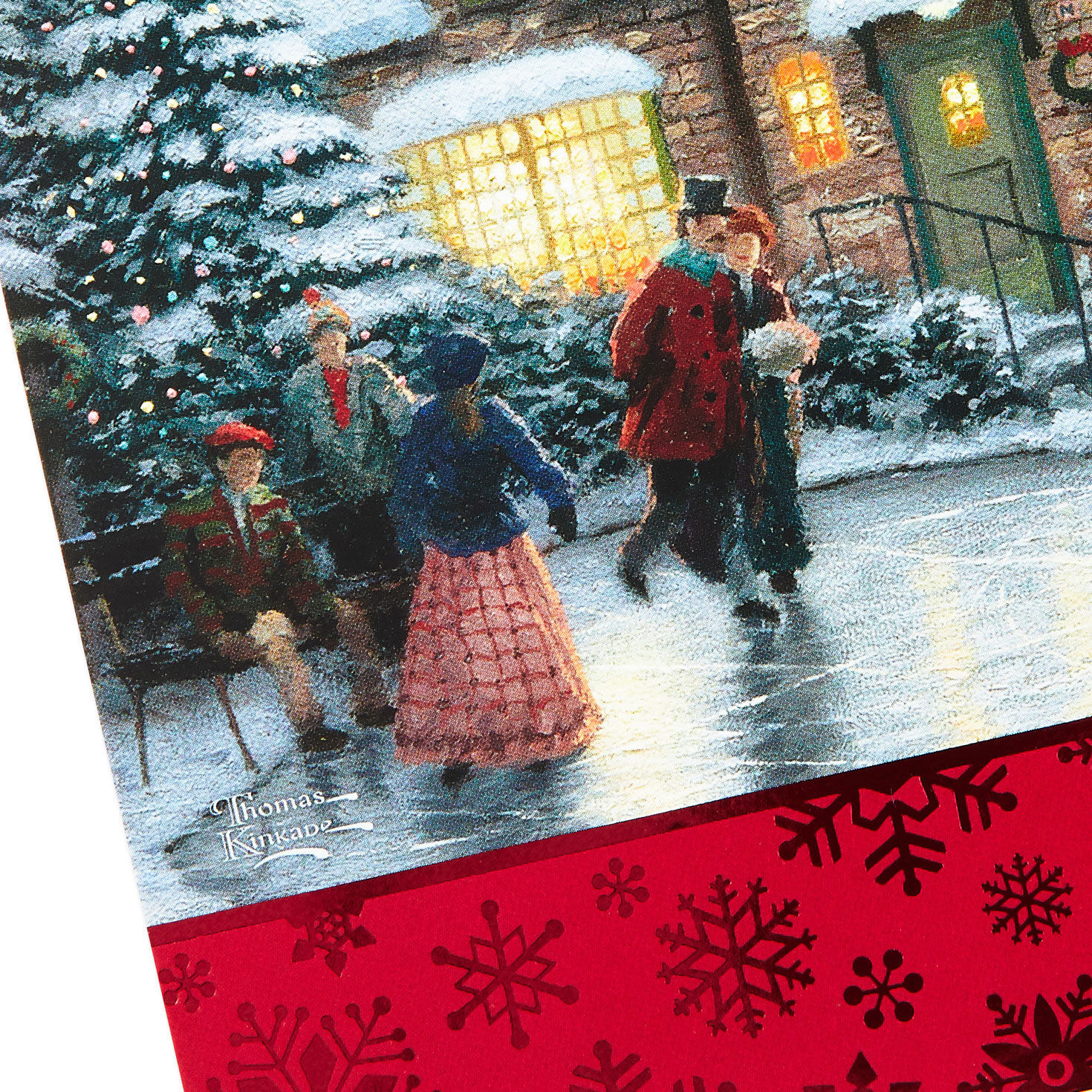 Thomas Kinkade Boxed Christmas Cards Bulk Pack Cover Detail image number 4