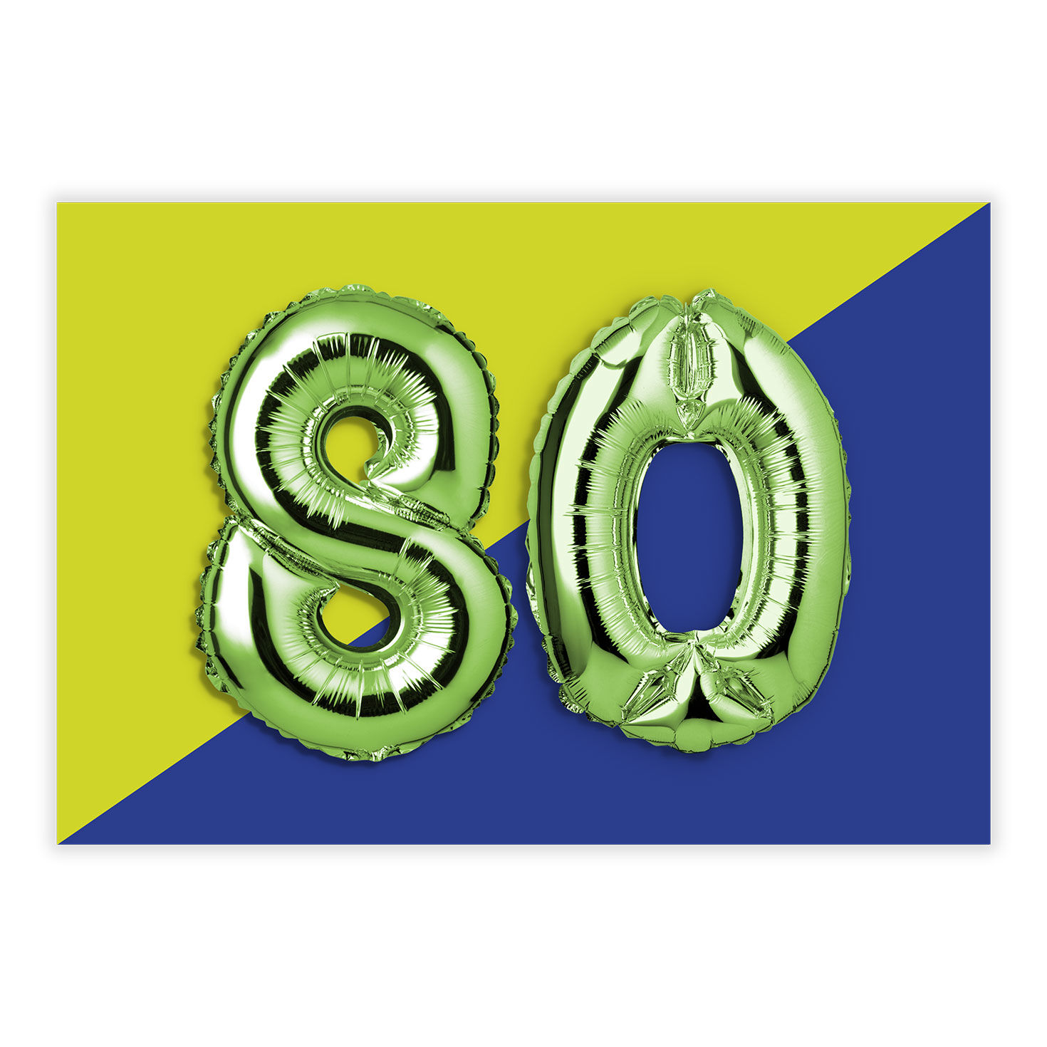 80th Balloons Birthday eCard, , large image number 2