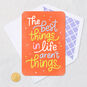 Colorful Lettering Friendship Card Card Front with Envelope and Gold Seal image number 5