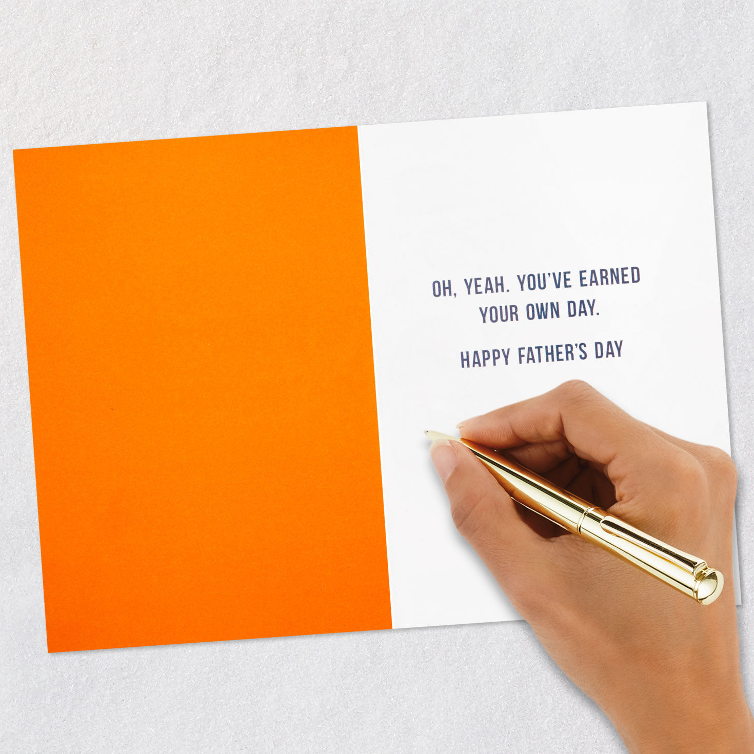 Before Kids vs After Kids Dog Funny Father's Day Card Signing card image number 6