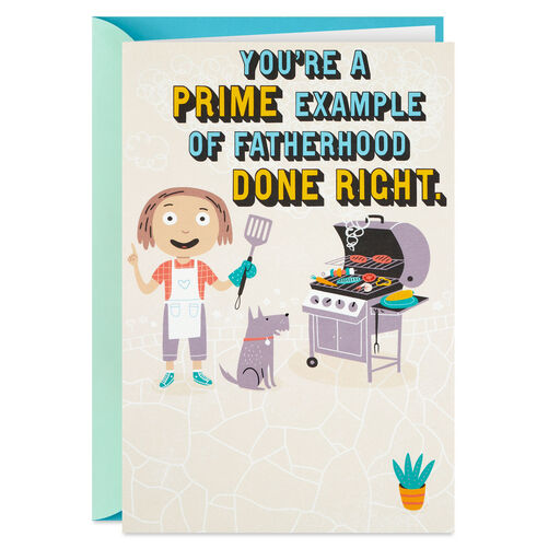 Prime Example Funny Pop-Up Father's Day Card, 