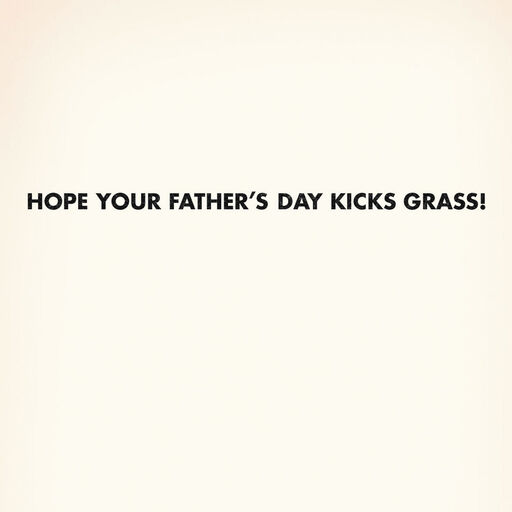 How to Mow the Lawn Funny Father's Day Card, 