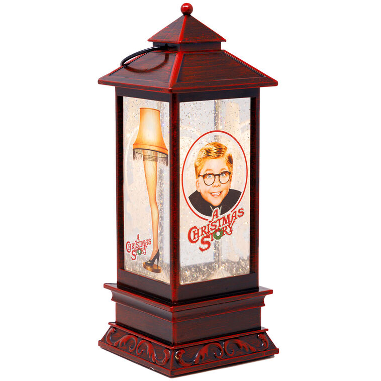 Spoontiques A Christmas Story Leg Lamp Glitter Lantern