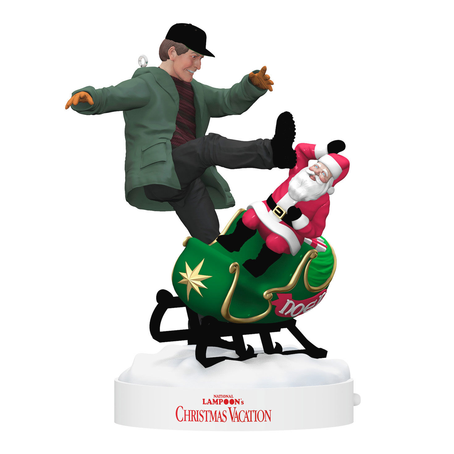 National Lampoon s Christmas Vacation What s All the Yelling About Ornament With Light and Sound Keepsake Ornaments Hallmark