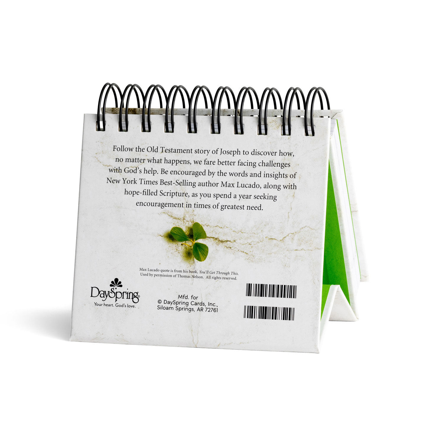 Max Lucado Get Through This Perpetual Calendar Back image number 2