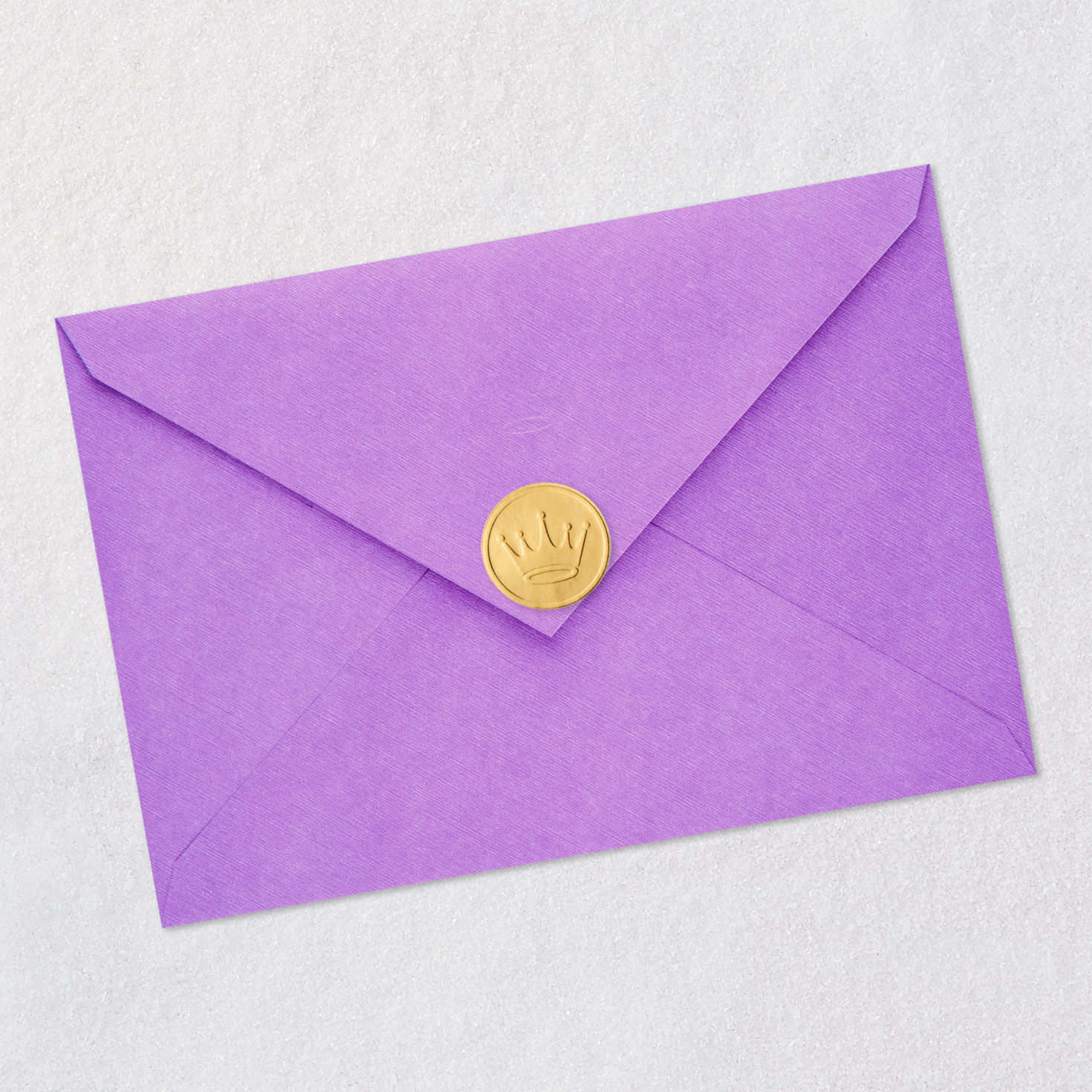 Gold Egg with Flowers Easter Card for Daughter Envelope Back with Seal image number 7