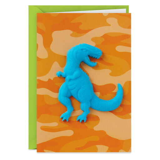 T-riffic Dinosaur Birthday Card for Kids, 