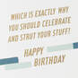 Celebrate and Strut Your Stuff 55th Birthday Card, , large image number 2