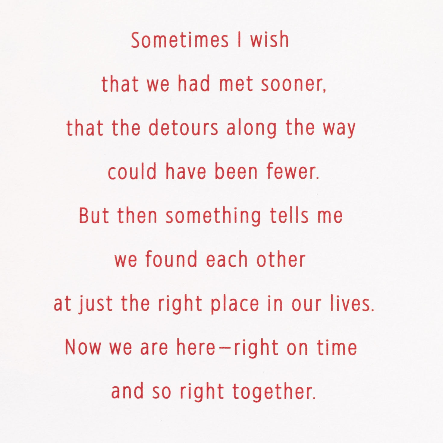 Sepia Mountain Trail Romantic Valentine's Day Card Sentiment image number 2