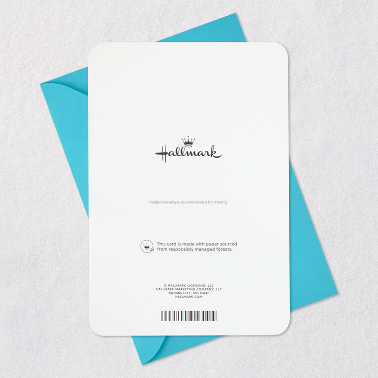 Yellow Layered Flower Mother's Day Card for Grandma Card Back with Envelope image number 7