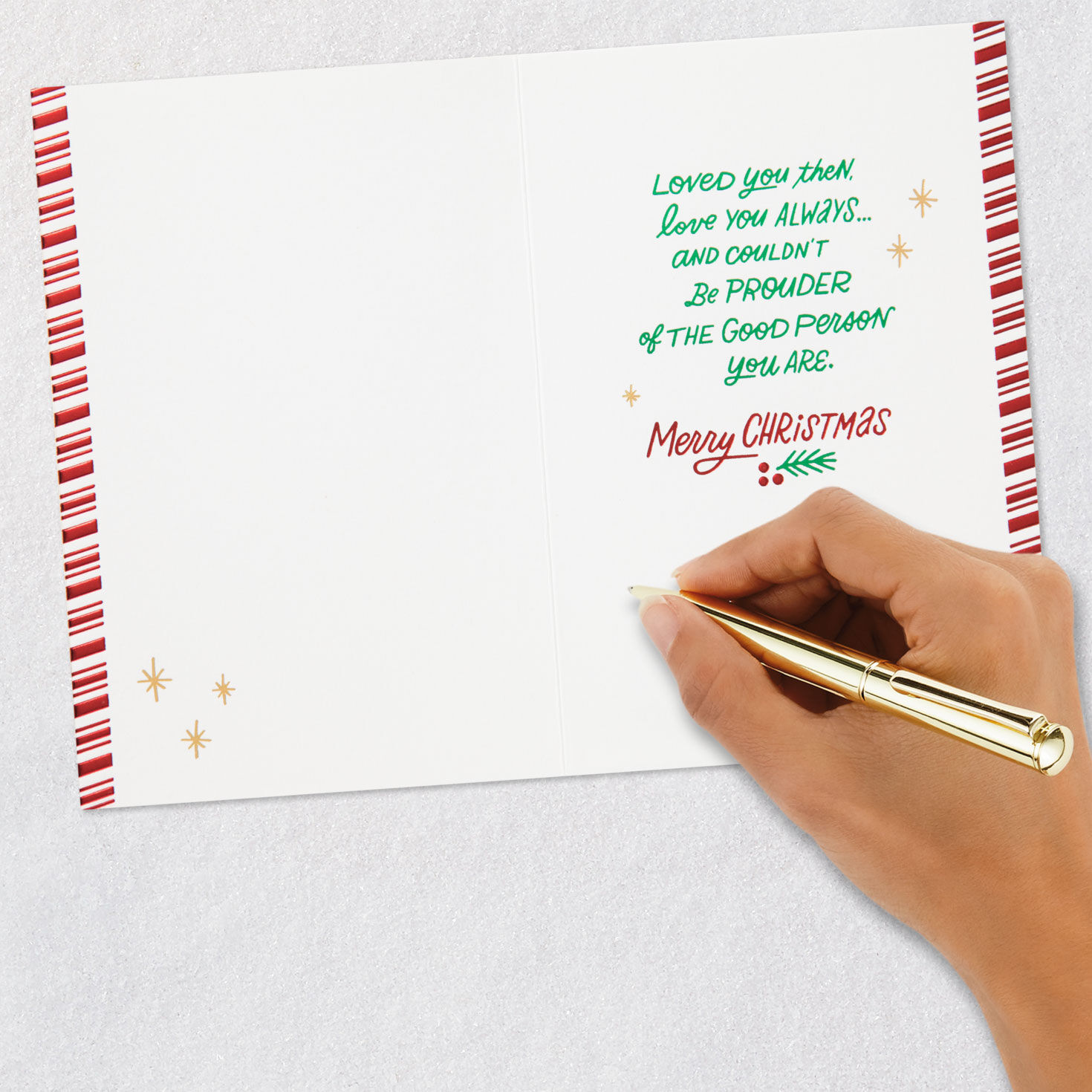 Grandson, Proud of the Good Person You Are Christmas Card for only USD 5.59 | Hallmark