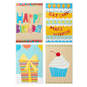 Colorful Assorted Birthday Cards, Pack of 12, , large image number 1
