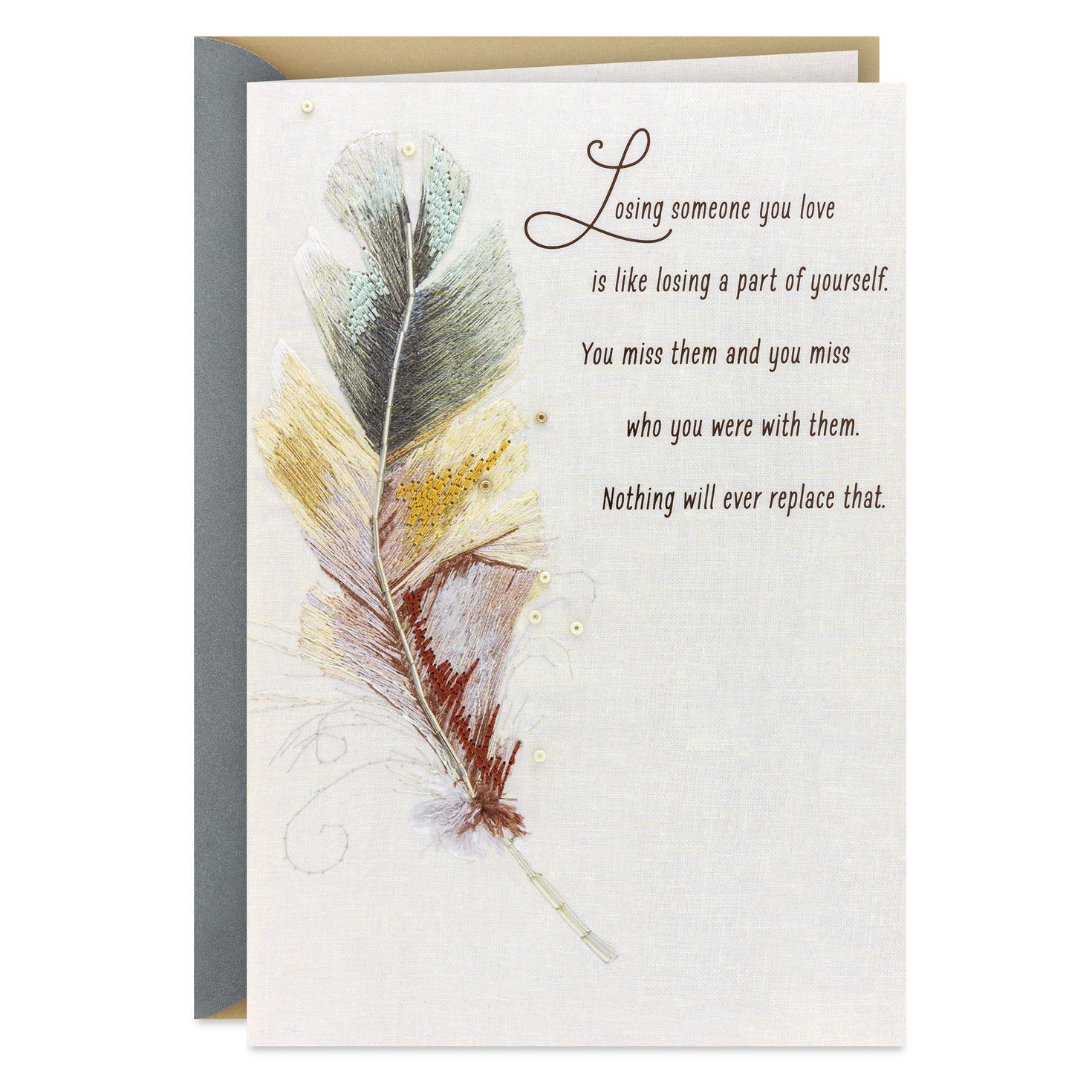 Hope You'll Find Comfort in the Remembering Sympathy Card