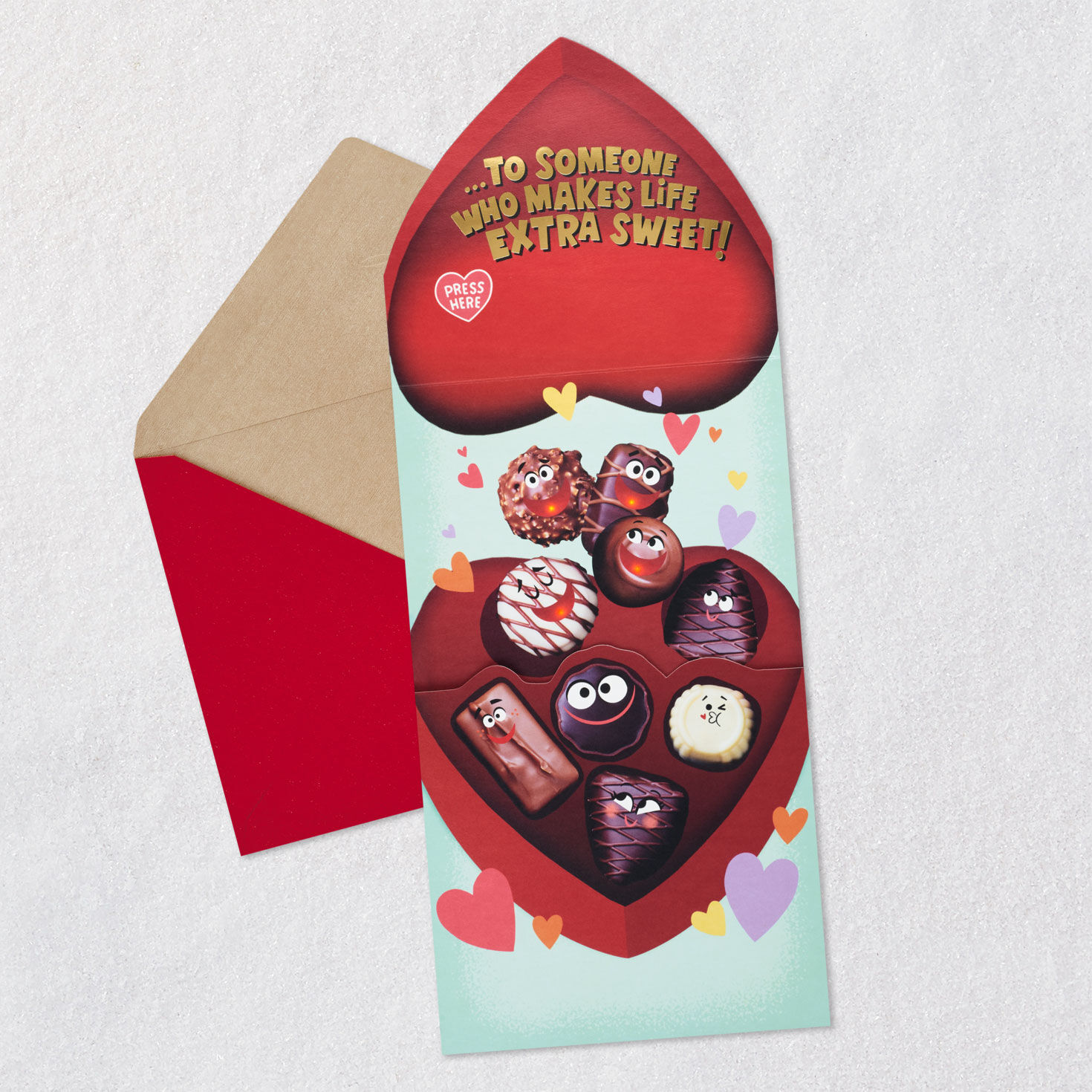 You Make Life Extra Sweet Musical Pop-Up Valentine's Day Card With Lights for only USD 9.99 | Hallmark