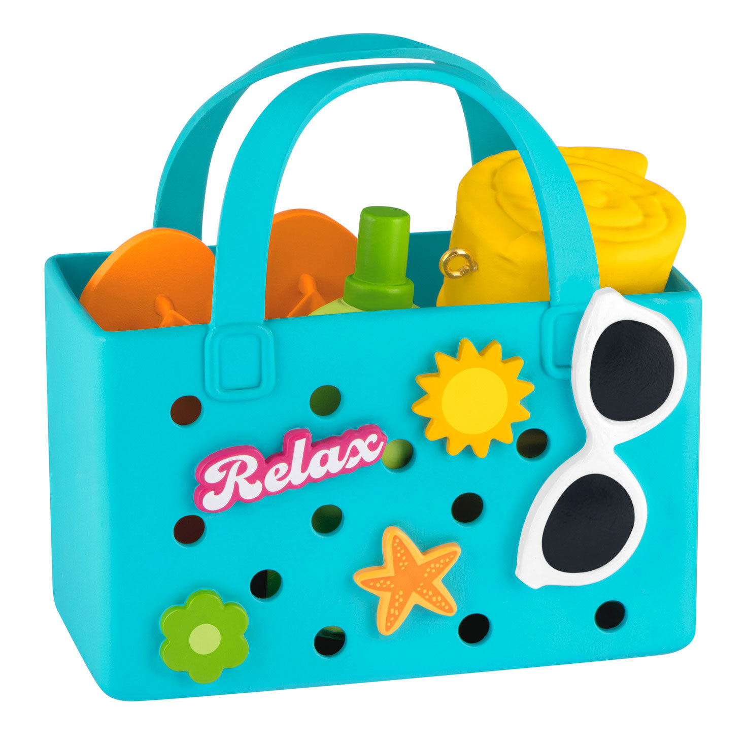 Relaxing at the Beach Ornament