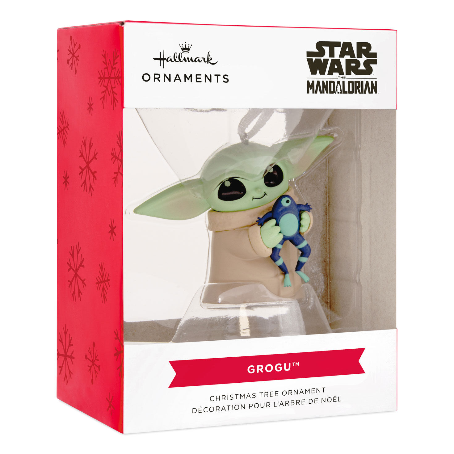 Star Wars: The Mandalorian™ Grogu™ With Frog Hallmark Ornament for only USD 11.49 | Hallmark