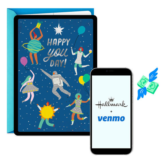 Happy You Day Venmo Birthday Card