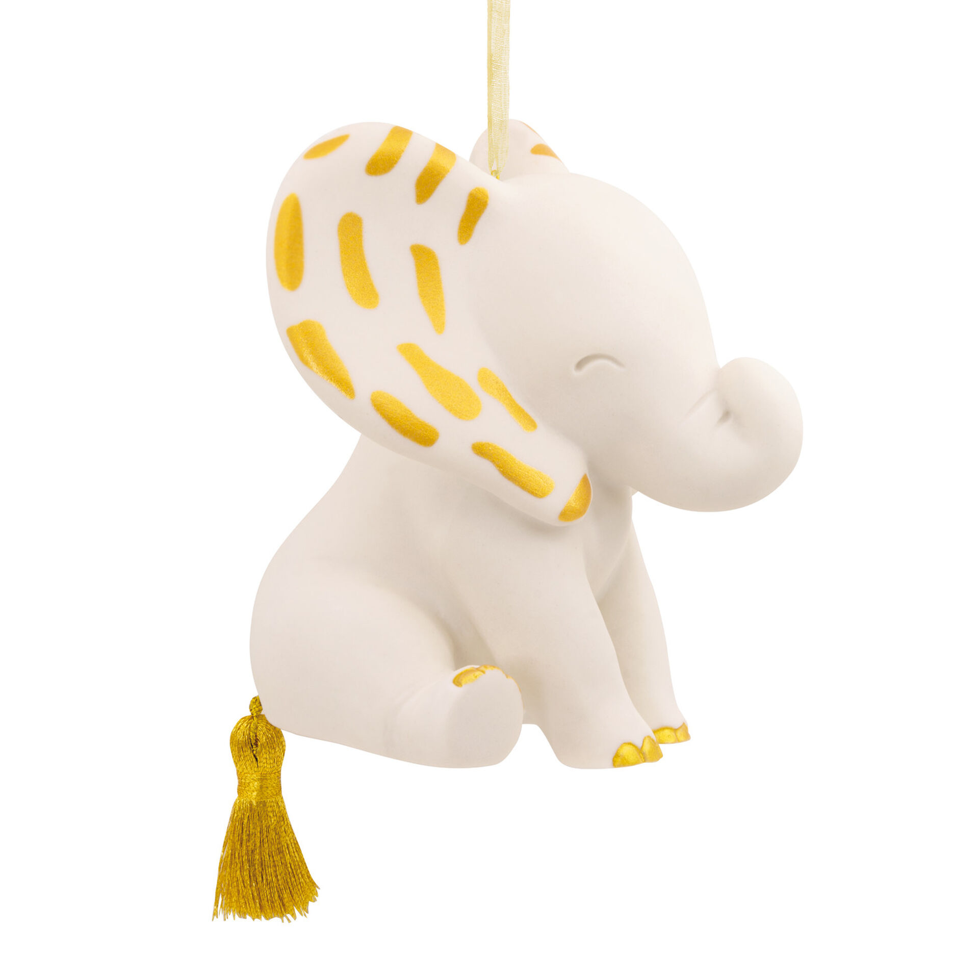 Elephant With Tassel Tail Premium Porcelain Hallmark Ornament Specialty Ornaments Hallmark Elephant figurine american flag la vie porcelain stars stripes republican usa. elephant with tassel tail premium porcelain hallmark ornament