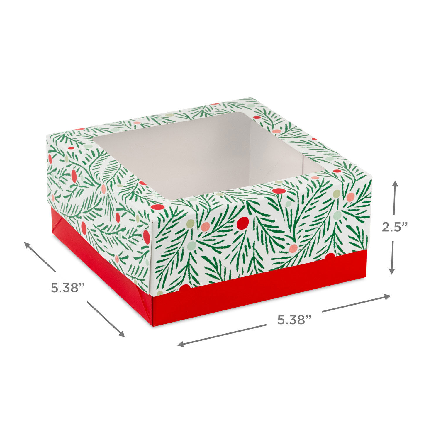 Branches and Berries Windowed Treat Box Bundle measurement image number 3
